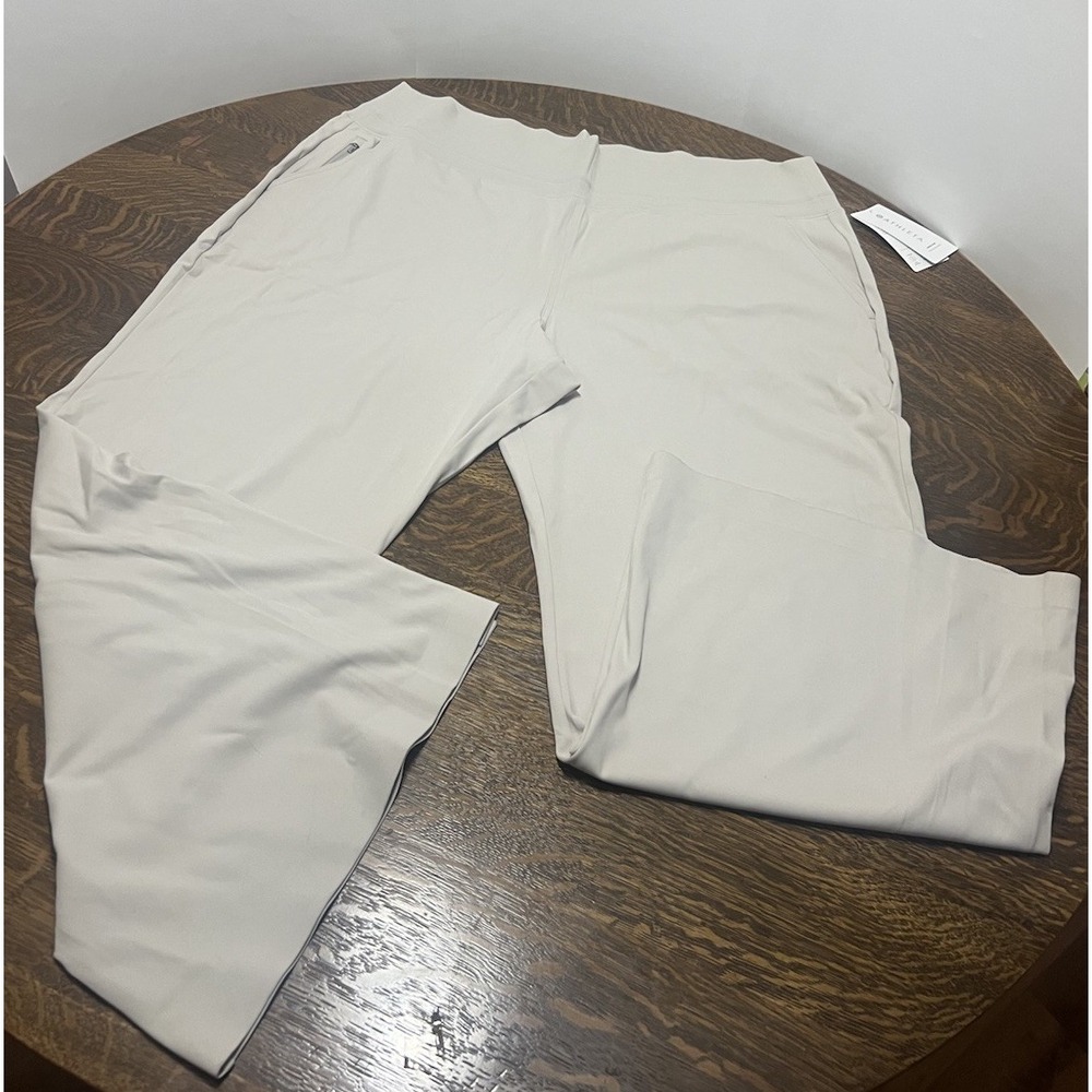 Athleta Venice Wide Leg Pants Womens 3X Gray Pull On Travel